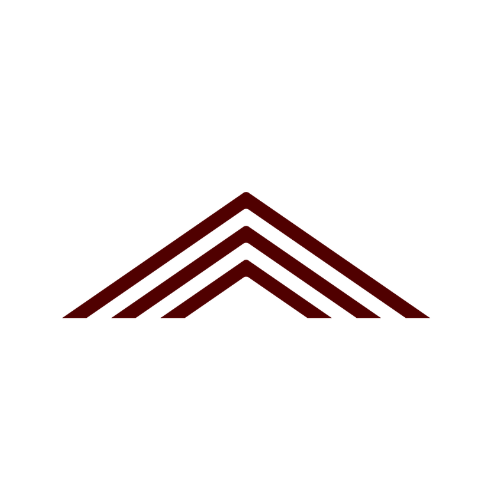 TeamCord three maroon strands on a white circle